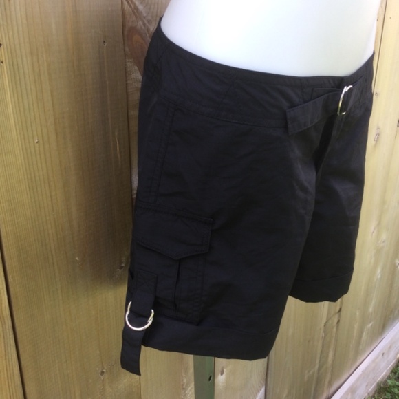 Powder room black cargo board shorts size 5 - Picture 5 of 11